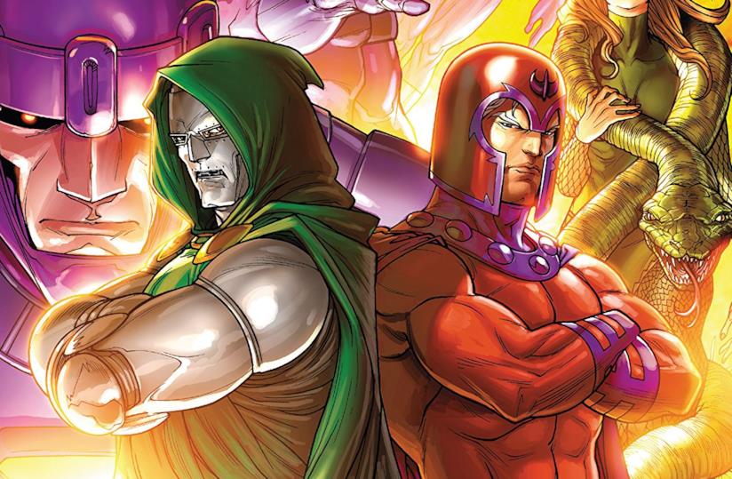 Chi sono i migliori 20 villain dei fumetti Marvel di sempre? Cover di Doctor Doom and the Masters of Evil #4