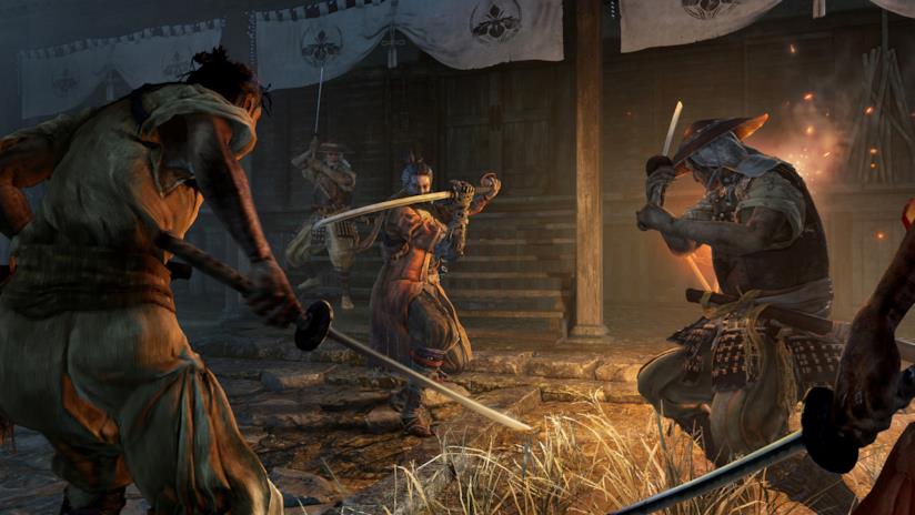 Sekiro: Shadows Die Twice, il primo video gameplay dalla Gamecom Una sequenza di combattimento in Sekiro: Shadows Die Twice