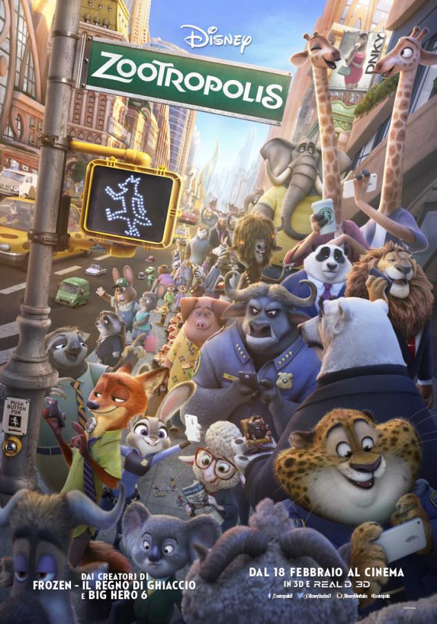 Zootropolis Poster Ufficiale Il Poster Ufficiale di Zootropolis