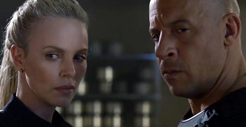 Vin Diesel e Charlize Theron in Fast & Furious 8 Fast & Furious 8 - il protagonista e il villain