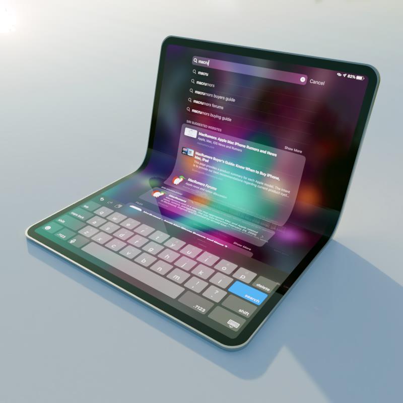 Nel 2020 un iPad pieghevole con supporto al 5G? Il concept di un iPad pieghevole