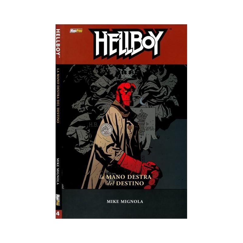 Hellboy: La Mano destra del Destino Hellboy nella cover dell'albo La Mano destra del Destino