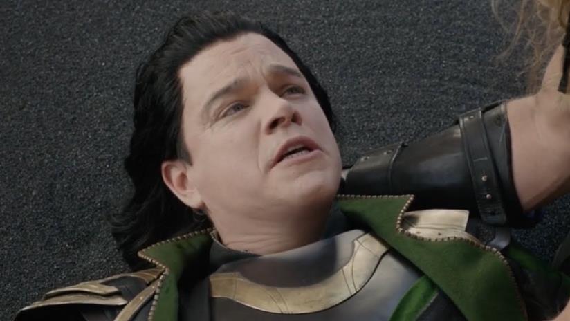 Thor: Ragnarok, come sono nati i camei di Matt Damon, Luke Hemsworth e Sam Neill Matt Damon in una scena di Thor: Ragnarok