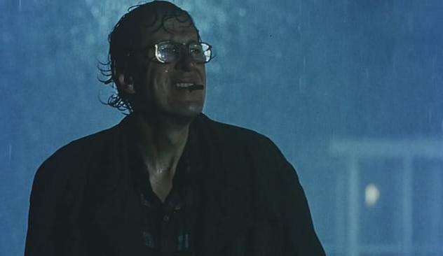 Geoffrey Rush in una scena del film Shine L'attore Geoffrey Rush in una scena del film Shine
