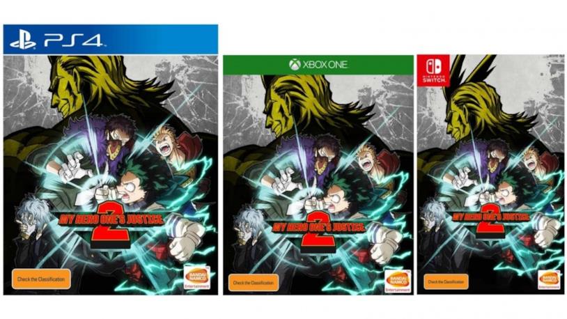 My Hero One's Justice 2 cover My Hero One's Justice 2 console