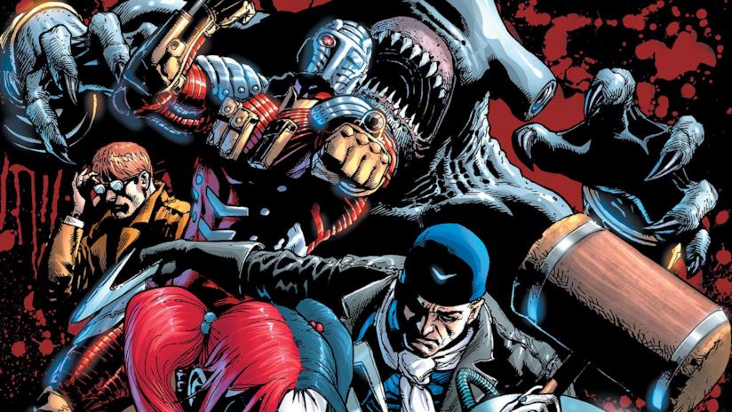 Prime foto dal set di The Suicide Squad (e un commento di James Gunn) La Suicide Squad in un'immagine tratta dai fumetti DC Comics