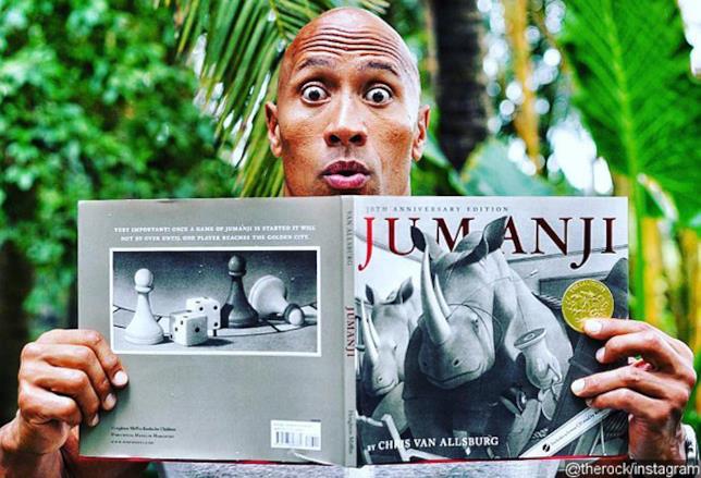 The Rock in Jumanji l'attore The Rock