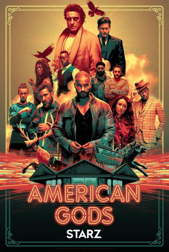 Locandina ufficiale di American Gods 2 Ecco il poster della seconda stagione di American Gods