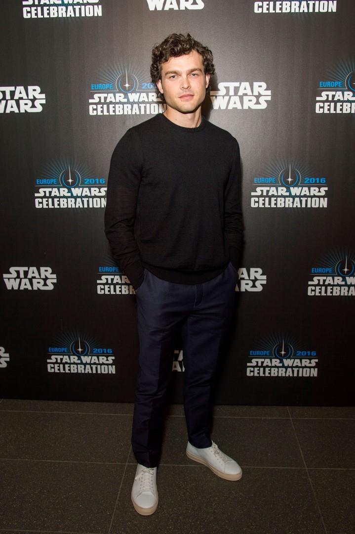Alden Ehrenreich alla Star Wars Celebration Il giovane Han solo Alden Ehrenreich alla Star Wars Celebration