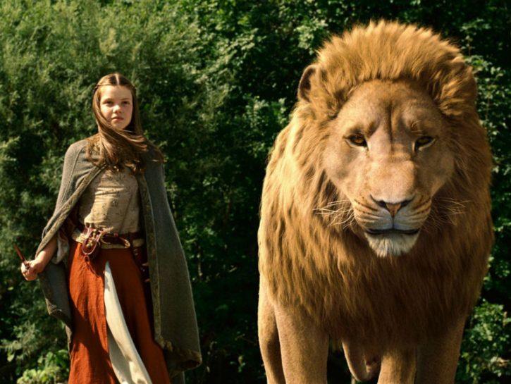 Lucy ed Aslan Lucy Pevensie ed il leone Aslan