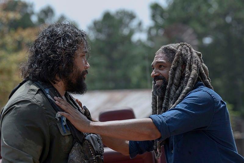 The Walking Dead 10x04: Jerry ed Ezekiel The Walking Dead 10x04: Jerry con Ezekiel