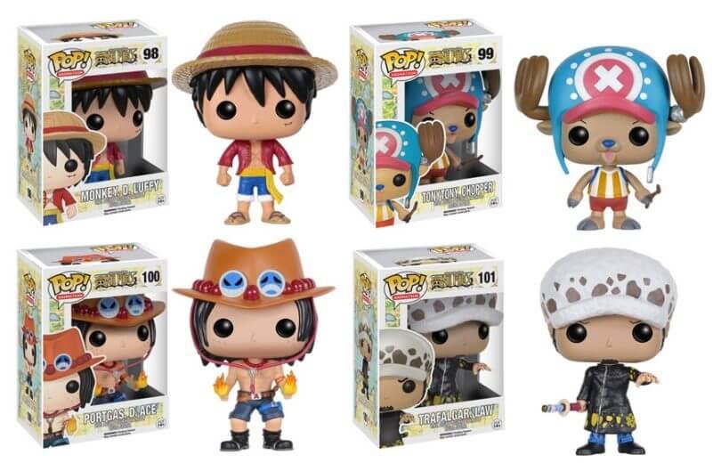 One Piece Pop prima serie One Piece Funko Pop S1
