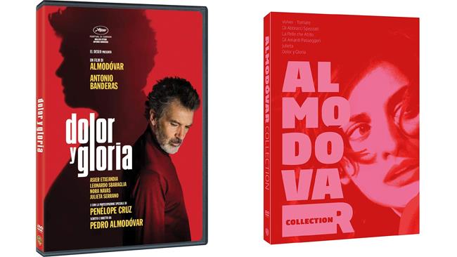 Il cinema di Pedro Almodóvar esce in DVD con Warner Bros. il 12 settembre 2019 DVD di Dlor Y Gloria e cofanetto Pedro Almodóvar