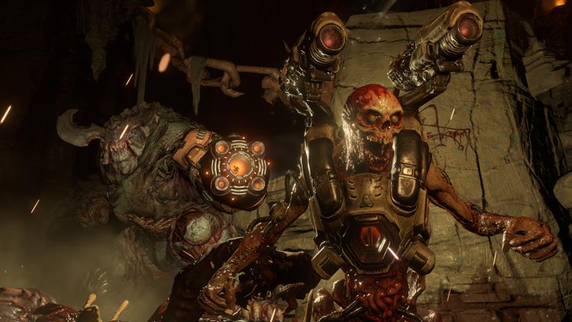 Un nuovo live action trailer per Doom Uno screenshot in-game del reboot di Doom
