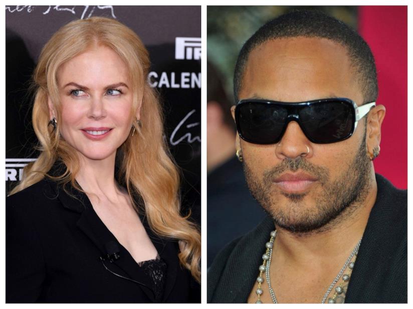 NIcole Kidman è stata con Lenny Kravitz Primo piano di Nicole Kidman con Lenny Kravitz