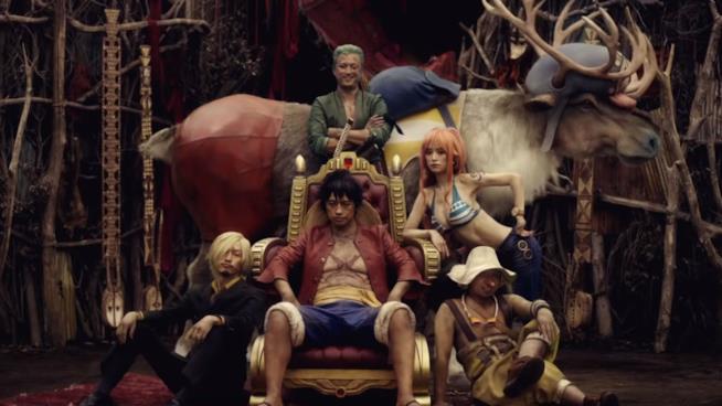 One Piece nelle nuove pubblicità live-action Zoro e Usopp offrono dei lavori particolari One Piece spot live-action