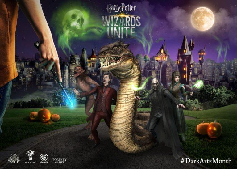 Parte il Mese delle Arti Oscure nel videogame mobile Harry Potter: Wizards Unite Niantic festeggia Halloween con un evento a tema in Harry Potter: Wizards Unite