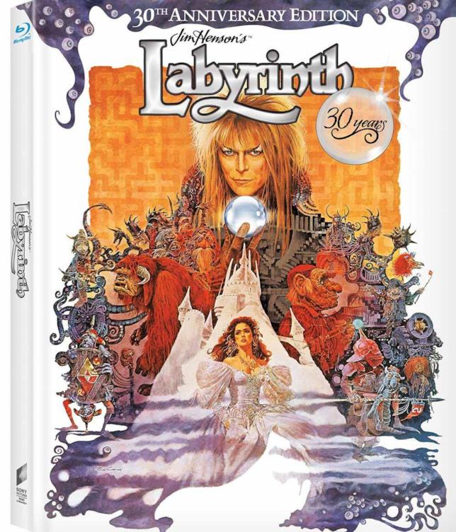 Labyrinth - Dove tutto è possibile, Edizione Speciale 30° Anniversario (Blu-ray) La copertina del Blu-ray di Labyrinth - Dove tutto è possibile