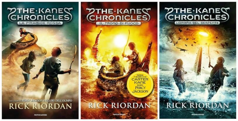 The Kane Chronicles, la trilogia La trilogia di libri The Kane Chronicles