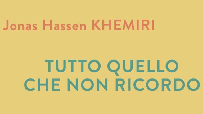 Tutto quello che non ricordo è l'ultimo romanzo di Jonas Hassen Khemiri Particolare della copertina de Tutto quello che non ricordo