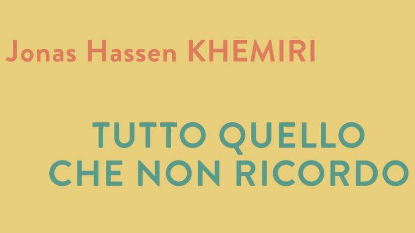 Tutto quello che non ricordo è l'ultimo romanzo di Jonas Hassen Khemiri Particolare della copertina de Tutto quello che non ricordo