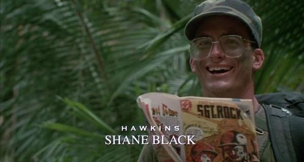 Piccola parte per Shane Black in Predator 1987 Predator 1987 e la piccola parte di Shane Black