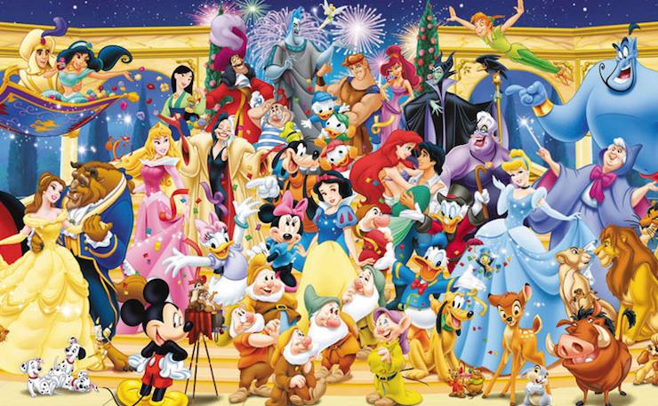 I 20 personaggi Disney più significativi Personaggi Disney, immagine con tutti quelli più famosi