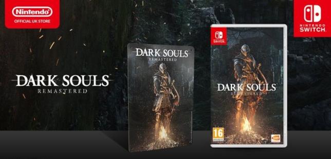 Dark Souls Remastered arriva anche su Nintendo Switch Dark Souls Remastered per Switch in uscita il 19 ottobre 2018