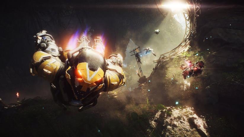 Anthem, la demo dell'E3 2018 si mostra in un lungo video Le tute sci-fi che potremo indossare in Anthem