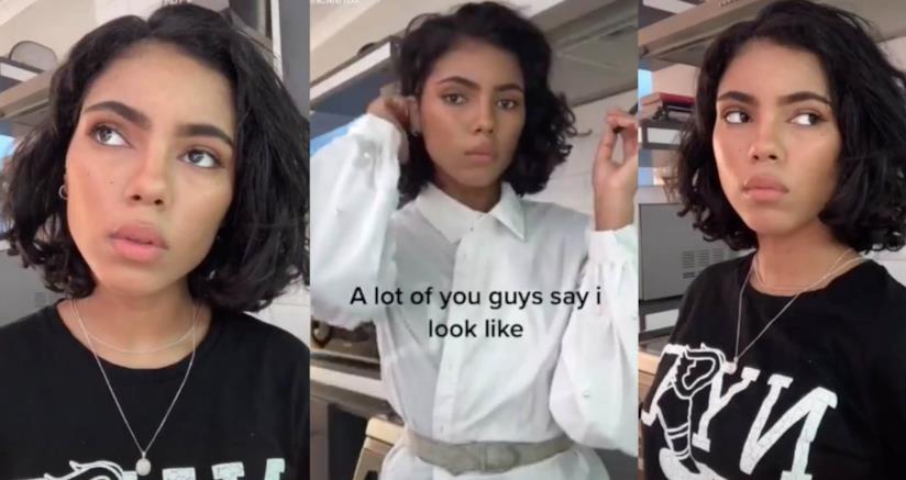 Scarlett Johansson: una sua sosia spopola su TikTok Alcune immagini della sosia di Scarlett Johansson su TikTok