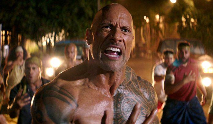 The Rock e le anticipazioni su Black Adam e Hobbs & Shaw dagli MTV Awards Un primo piano di The Rock in Hobbs & Shaw