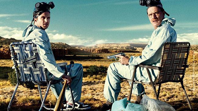 Breaking Bad: in arrivo un film con la firma di Vince Gilligan I protagonisti di Breaking Bad in un'immagine promozionale