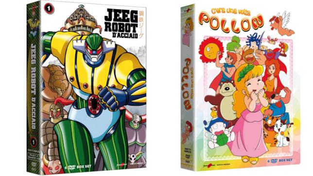 Jeeg Robot d’acciaio e C'era una volta Pollon - Home Video Jeeg Robot d’acciaio e C'era una volta Pollon - Home Video - DVD
