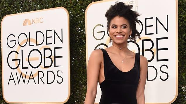 La protagonista di Atlanta, Zazie Beetz, sarà Domino in Deadpool 2 Zazie Beetz sul red carpet ai Golden Globe