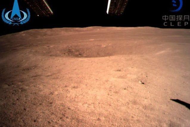 La sonda cinese sul lato oscuro della Luna La prima immagine dal lato oscuro della Luna