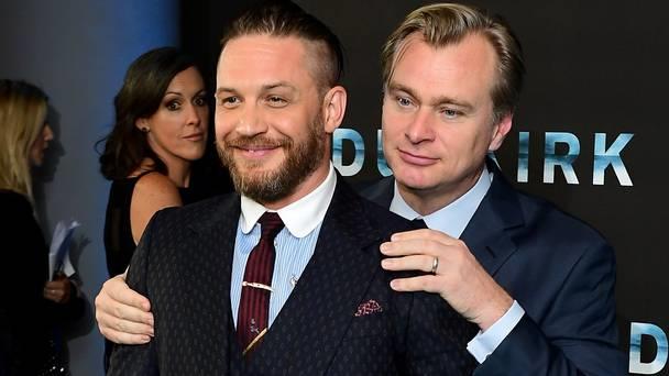Christopher Nolan e Tom Hardy Nolan e Hardy