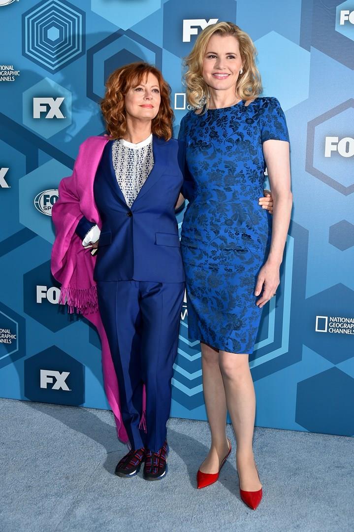 Susan Sarandon e Geena Davis Susan Sarandon e Geena Davis agli Upfront FOX