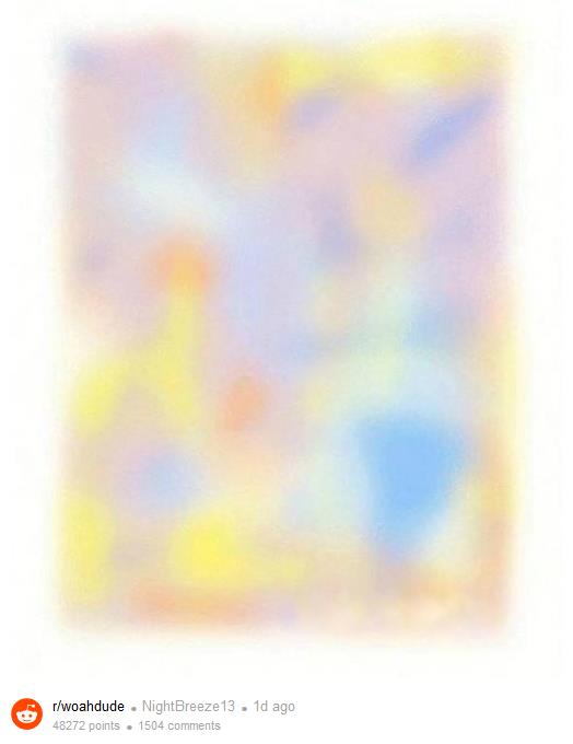 Un immagine contenente un'illusione ottica Reddit: un immagine contenente un'illusione ottica pubblicata dall'utente r/woahdude