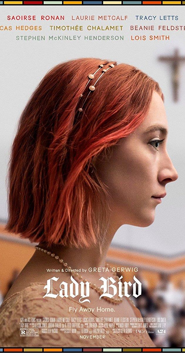 Lady Bird, locandina del film di Greta Gerwig Locandina del film Lady Bird