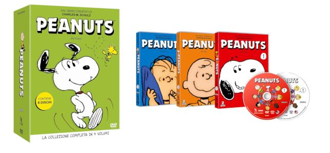 Peanuts - Il cofanetto da collezione La collezione DVD di Peanuts: il cofanetto deluxe e i tre volumi già editi