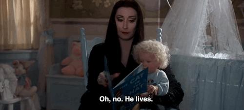 La famiglia Addams La famiglia Addams una scena dello sceneggiato
