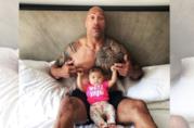 Dwayne Johnson fa gli auguri alla piccola Tiana su Instagram The Rock fa gli auguri alla figlia in un post su Instagram