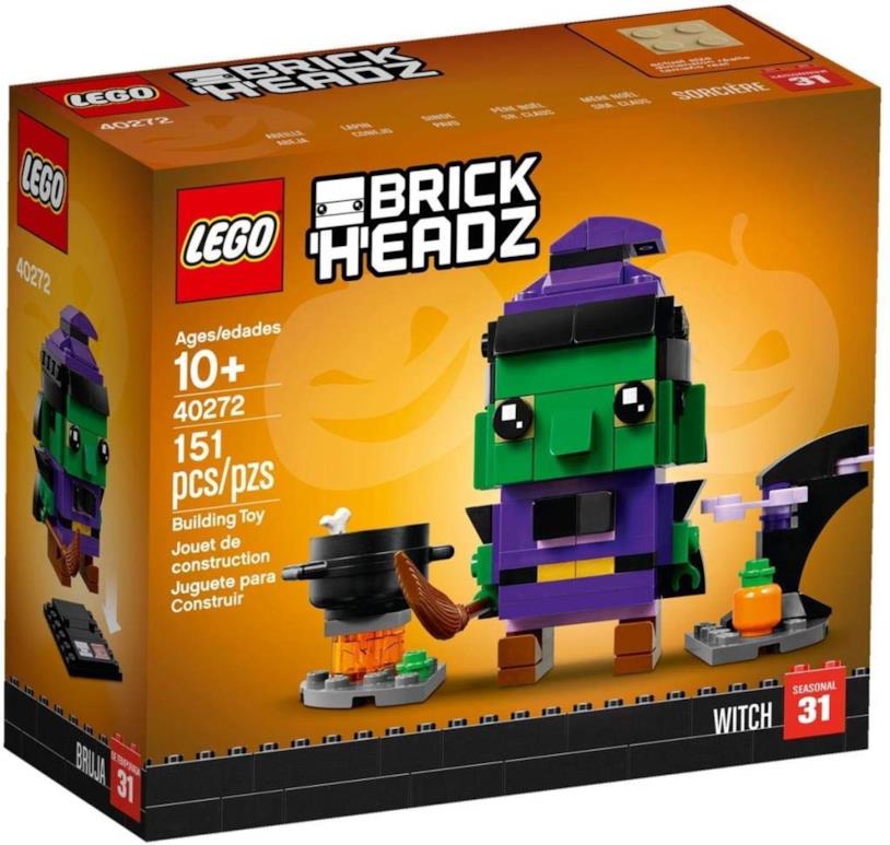 Strega di Halloween LEGO Set BrickHeadz Strega di Halloween