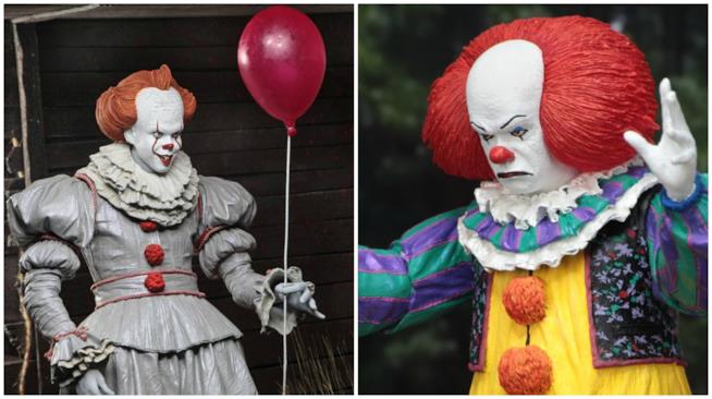 Pennywise terrorizza alla Toy Fair: le nuove figures col clown di IT action figure di Pennywise