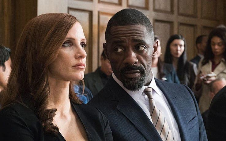 Jessica Chastain è Molly Bloom in Molly's Game Jessica Chastain in una scena del film