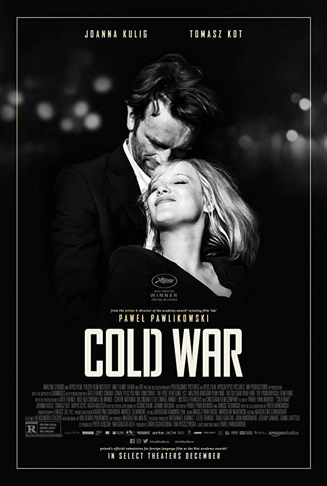 Cold War di Pawel Pawlikowski Joanna Kulig e Tomasz Kot nel poster internazionale di Cold War