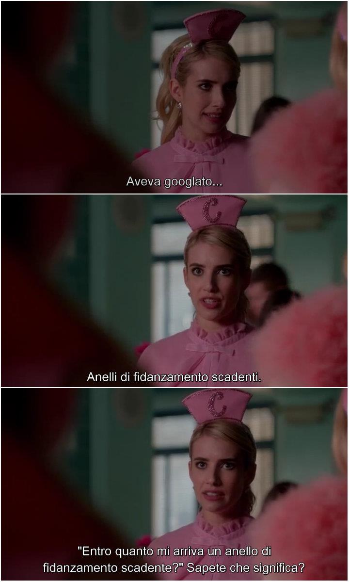 Scream Queens 2x10 Chanel Oberlin e l'attesa proposta di matrimonio di Brock Holt