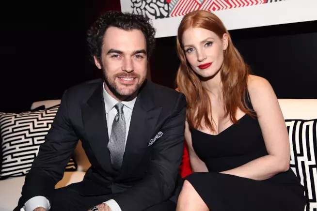 Jessica Chastain ha imparato parolacce in italiano dal marito Gian Luca Passi de Preposulo Jessica Chastain e Gian Luca Passi de Preposulo