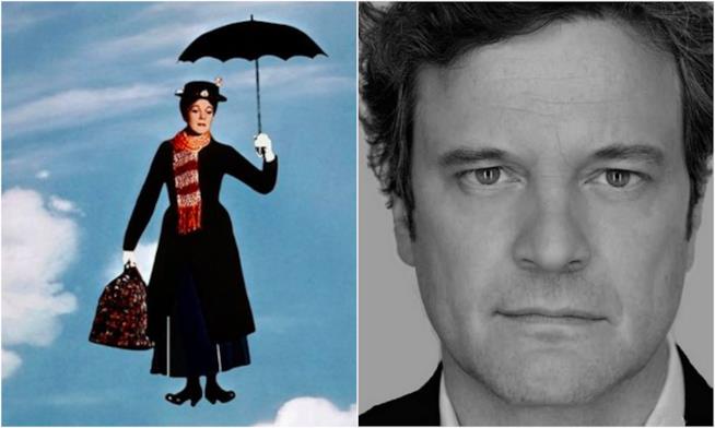 Colin Firth potrebbe essere nel sequel di Mary Poppins Mary Poppins interpretata da Julie Andrews e Colin Firth