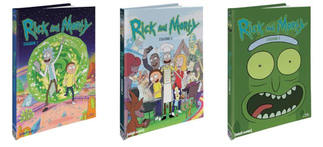 Rick and Morty in Blu-ray Le edizioni Blu-ray di Rick and Morty